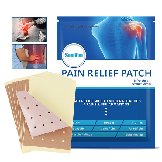3 Packs, Pain relief patch (8pcs/bag)*3 脊椎颈椎膏药贴1包/8贴
