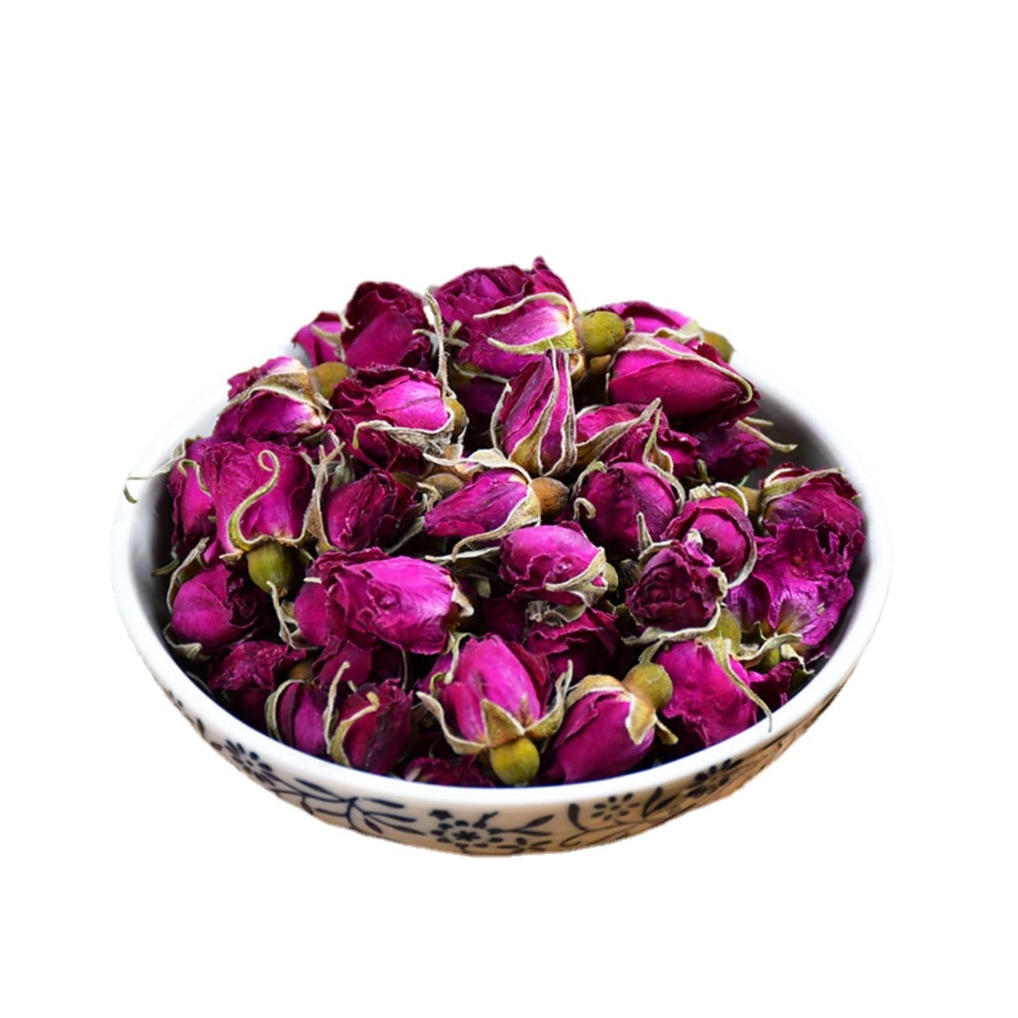 Flower Tea Rose Tea Canned Multi-Petal Red Rose Pingyin Rose 100g Herbal Tea重瓣红玫瑰花平阴玫瑰花100g