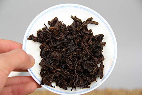 Natural and Additive-free Yunnan Tea Puerh Brick 500g Puerh Mini Tuo Ripe Tea Aromatic and Flavorful Black Tea 云南茶叶 普洱砖 康提 楴字普洱迷你沱熟茶