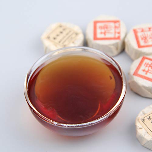 Premium Yunnan Puerh Ripe Tea Original Puerh Tea Deliciously Smooth Puerh Tea Cooked tea Mini Tuo Tea Small Jade Cake 云南 普洱熟茶 原味普洱茶 迷你小沱茶