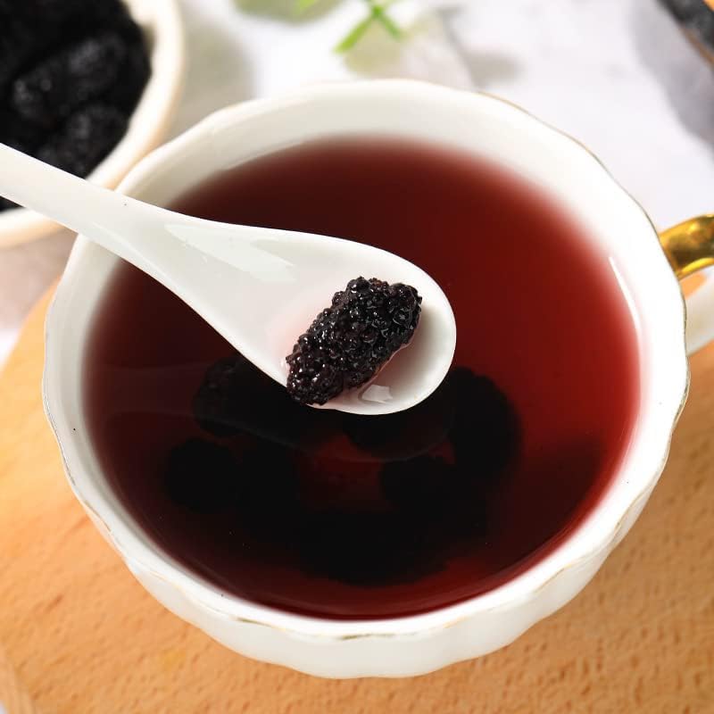 Dried Mulberry 500g Dried Mulberry 17.63oz Herbal Tea Mulberry Tea Instant Dried Mulberry Canned No Wash 桑椹干500克桑椹茶即食桑葚干罐装免洗