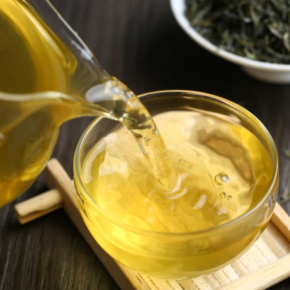 Yunnan Additive-free Green Tea Dian Green Tea Qingxiang Green Pearl Loose 500g Tea Healthy Chinese Tea 云南绿茶 滇绿茶 清香型 蒸酶绿珠 散装 500g茶叶