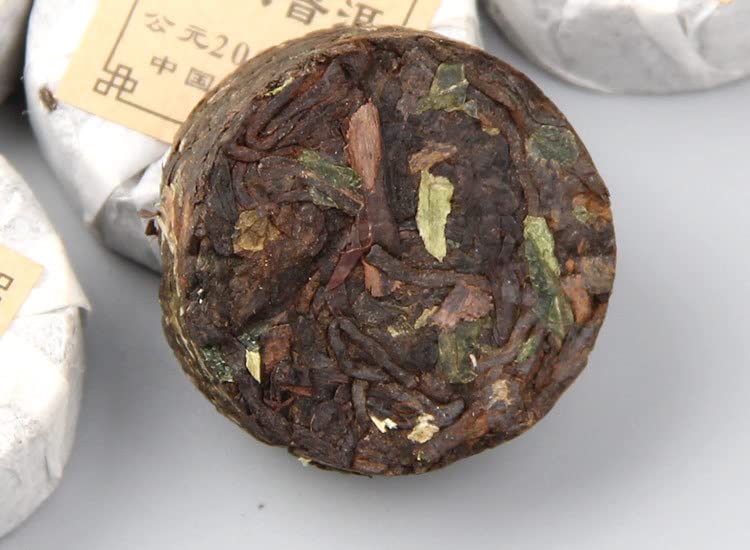 Yunnan Glutinous Rice Fragrance Puerh Tuo Tea 500g Mini Small Puerh Puerh Ripe Tea Glutinous Fragrance Puerh Tea Cooked Tea 云南糯米香普洱小沱茶 迷你小普洱 普洱熟茶 500g糯香普洱茶