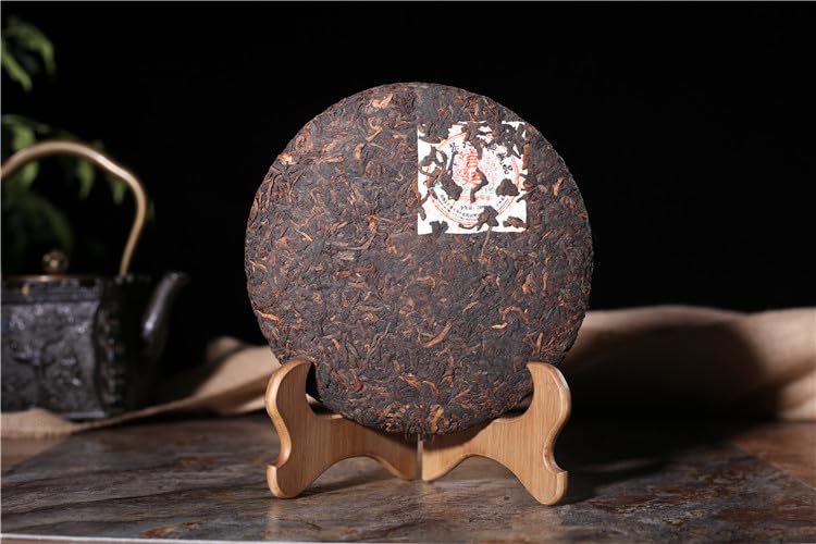 Yunnan Puerh Tea Ripe Tea Tian Di Ren Ban Zhang Dashu Ripe Tea Black Tea 357g Yunnan Tea Cakes Origin Menghai Flavour 云南普洱茶熟茶天地人班章大树熟茶 云南七子茶饼