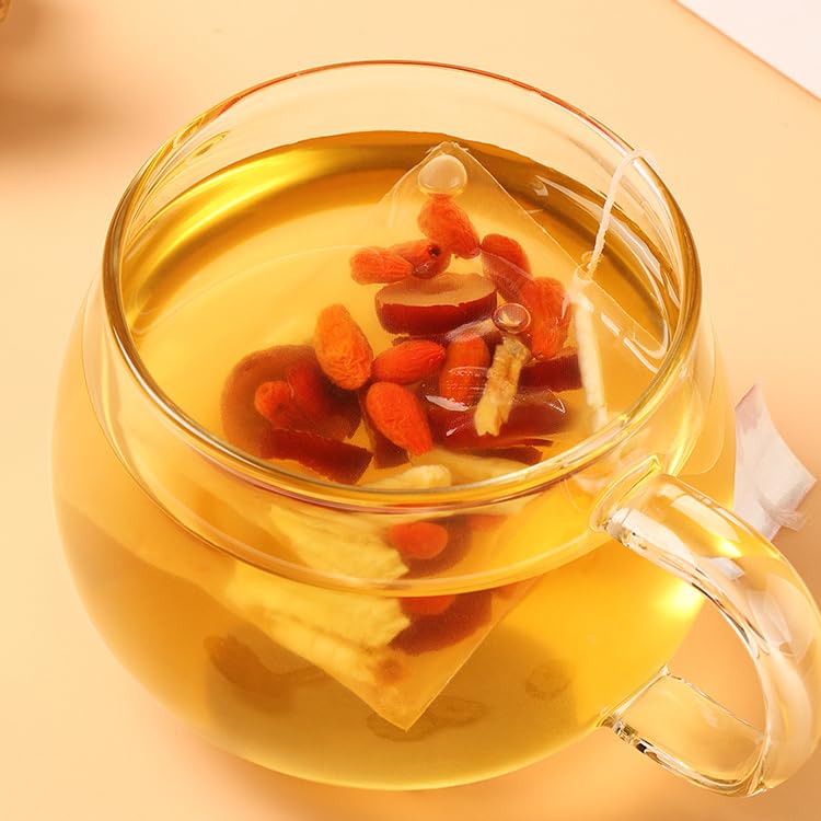 Warm and Soothing Herbal Tea for Women's Health Ginger Date and Goji Berries Tea 125g (5g x 25bags) 姜枣茶,养生茶寒姜茶