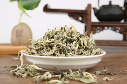 Yunnan Premium Green Tea Pre-mingming Green Tea Single Bud Xuelong Tea (No.2) 500g Yunnan Green Loose Tea Chinese tea 云南绿茶  新茶明前绿茶 单芽雪龙茶滇绿散茶