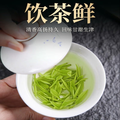 Premium White Tea Mingqian High Mountain Hand-picked Green Tea Collection White Tea Gift Set Tea Gift for Tea Lovers 新茶白茶明前新茶高山手采绿茶茶叶珍藏白茶茶礼盒装400克