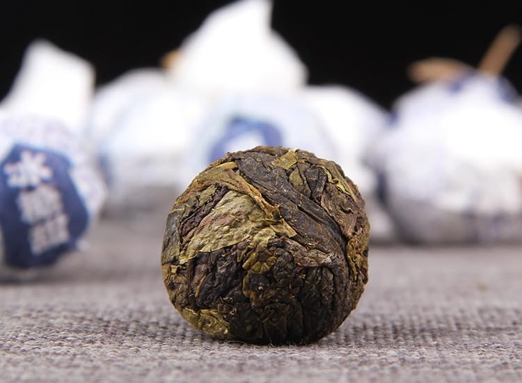 Premium Iceland Ancient Tree Pure Tea Small Tuo Tea Longzhu 500g Green Tea Ice Sugar Sweet Raw Tea Puerh Tea Iceland Sweet 冰岛古树纯料沱茶龙珠小粒高浓冰糖甜生茶500g普洱茶冰岛甜