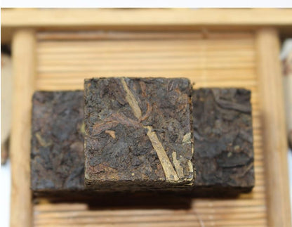 Yunnan Menghai Glutinous Rice Puerh Ripe Tea Small Tuo Tea 500g Mini Square Brick puerh tea organic loose leaf Black tea 云南糯米香普洱熟茶 小沱茶500g迷你小方砖散茶叶