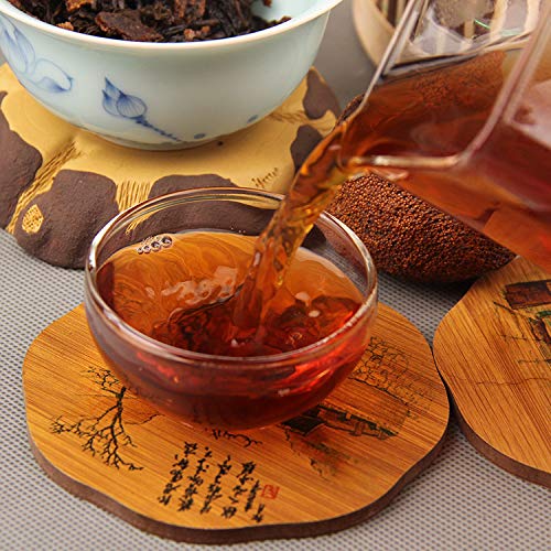 Chen Pi Puerh Tea Cooked Tea 500g Citrus Tea Tangerine Tangerine Tangerine Chen Nian Tangerine Puerh Tea Pure Menghai Flavour, Black Tea 陈皮普洱茶 熟茶柑普茶桔普