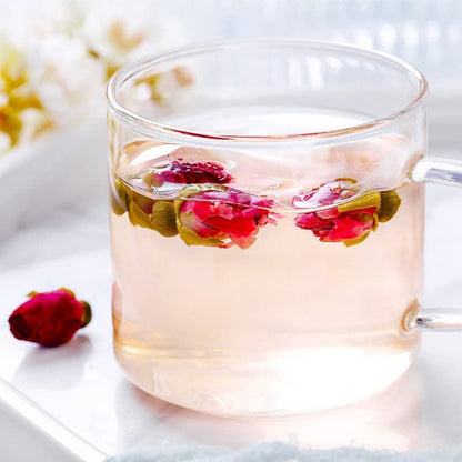 Natural Premium Rose Tea Canned Fruit Tea Whole Rose Goddess Tea 1.76oz/50g Rose Tea