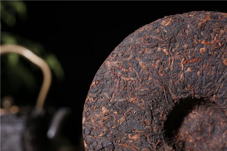 Yunnan Puerh Tea Ripe Tea Tian Di Ren Ban Zhang Dashu Ripe Tea Black Tea 357g Yunnan Tea Cakes Origin Menghai Flavour 云南普洱茶熟茶天地人班章大树熟茶 云南七子茶饼