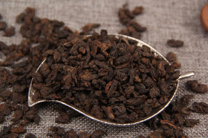 Laochatou Puerh Tea Ripe Tea Puerh Loose Tea Small Crushed Silver Ripe Puerh Ripe Tea 500g Rich and Aromatic Black Tea from China 老茶头普洱茶熟茶 普洱散茶小碎银茶头 熟普熟茶头