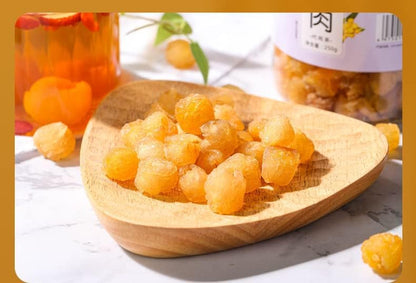 Natural Longan Pulp 250g Longan Pulp 8.81oz Guiyuan Dried Red Date and Wolfberry Tea 250克龙眼肉 桂圆红枣枸杞茶的桂圆肉