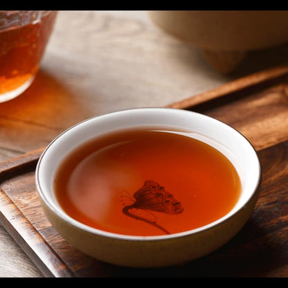 Natural Puerh Tea Puerh Tea 357g /12.59 oz Banzhang Tea Area Large Tree Tea Yunnan Qizi Tea Rich and Aromatic Black Tea from China 357克饼茶班章茶区大树茶 云南七子茶班 普洱茶叶