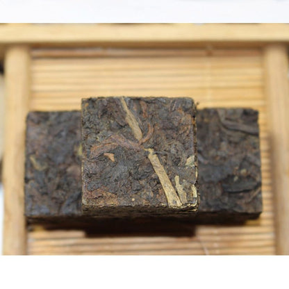 Yunnan Menghai Glutinous Rice Puerh Ripe Tea Small Tuo Tea 500g Mini Square Brick puerh tea organic loose leaf Black tea 云南糯米香普洱熟茶 小沱茶500g迷你小方砖散茶叶