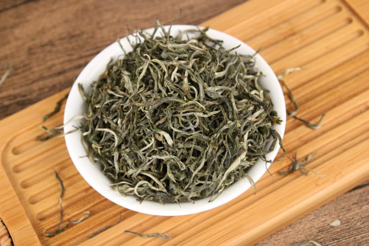 Yunnan Green Tea Pre-ming Spring Tea Yunnan Mao Jian Green Tea Loose 500g Healthy and Delicious Chinese Tea 云南绿茶明前春茶 云南银丝绿茶 毛尖 茶叶散装500克