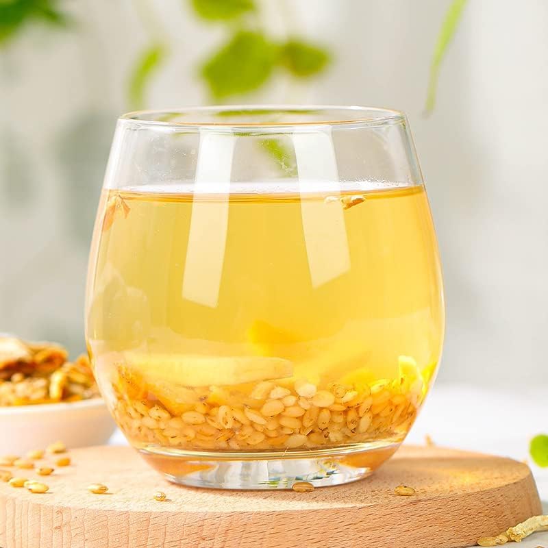 Premium Chen Pi Ginger Rice Tea 300g Fried Ginger Rice Tea Infusion 10.58oz Raw Ginger Shredded Rice Fried Ginger Rice Tea Herbal Tea