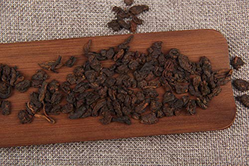 Laochatou Puerh Tea Ripe Tea Puerh Loose Tea Small Crushed Silver Ripe Puerh Ripe Tea 500g Rich and Aromatic Black Tea from China 老茶头普洱茶熟茶 普洱散茶小碎银茶头 熟普熟茶头