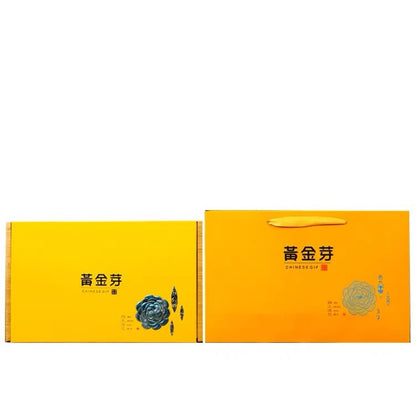 Premium Golden Bud White Tea Green Tea Spring Tea Pre-ming High Mountain Tender Buds Gift Box Tea 新茶黄金芽白茶绿茶茶叶春茶明前高山手采嫩芽250g礼盒装