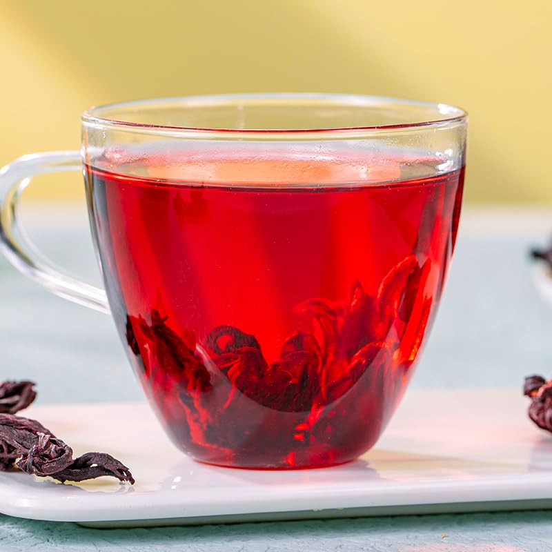 Organic Hibiscus Flower Tea 50g / 1.76oz Hibiscus Tea Roselle Hibiscus Tea Herbal Tea Flower Color Isnaturally同仁堂洛神花茶果脯洛神花干50克