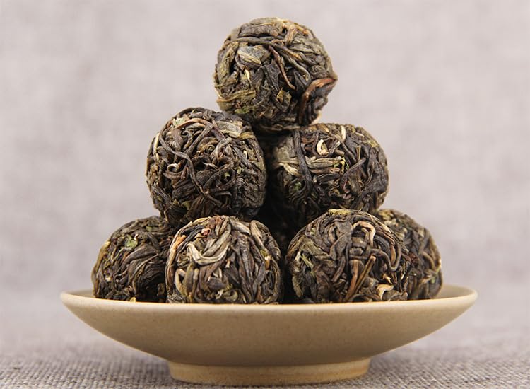 Premium Sticky Fragrance Puerh Tea Sticky Fragrance Puerh Raw Tea Green Tea Longzhu 500g Puerh Tea Deliciously Smooth Puerh Tea 糯米香普洱茶 糯香普洱生茶龙珠500g