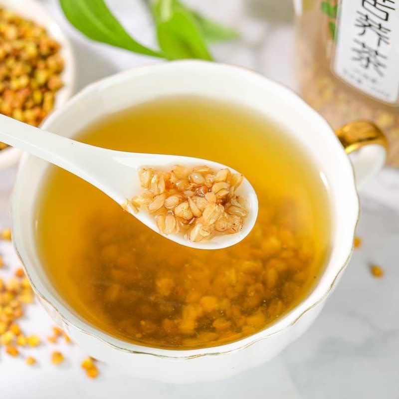 Yellow Buckwheat Tea 250g Cans 8.81oz Herbal Tea Buckwheat Tea Yellow Bitter Tea for Hotels, Supermarkets, Restaurants, Buckwheat Tea Health Tea 黄苦荞茶250克罐装 荞麦茶黄苦茶养生茶