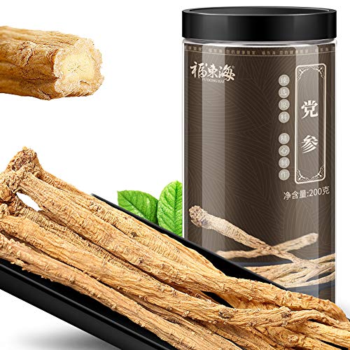 Natural Sun Dried 200g Chinese Herbal Medicine Soup Natural Green Food Herbal Tea Without Additives Herbal Tea 党参片200克