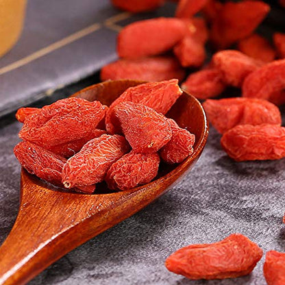 Natural Green Food Without Additives Ningxia Premium No Need To Wash Red Goji Berry 500g, Clean, Unadulterated Herbal Tea 宁夏红枸杞500克