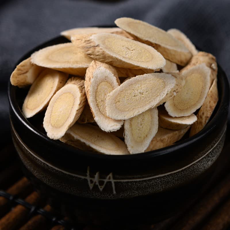 Natural Premium Astragalus Slices 8.81oz Gansu Astragalus Slanted Slices Canned 250g Astragalus Herbs 黄芪中草药材黄芪片甘肃岷县黄芪斜片罐装