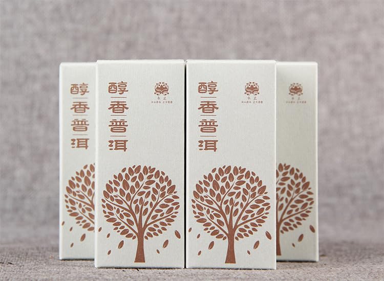 Yunnan Natural and Additive-free Puerh Tea Ripe Tea 80g (10pcs*8g) Menghai Mellow Puerh Ancient Tree Tea Cooked Tea Linglong Small Tea Cake Black Tea 云南普洱茶 勐海醇香普洱古树茶 熟茶玲珑小茶饼 10片*8g装