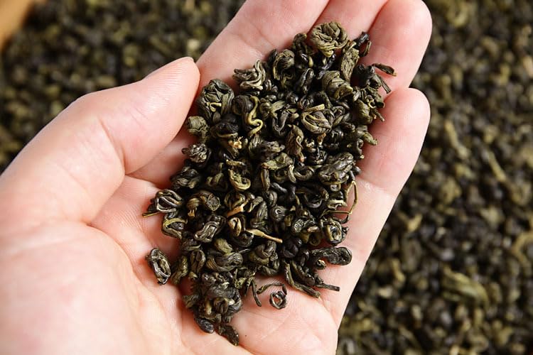 Yunnan Green Tea Mingqian Two Leaves Biluochun No.1 Strong Fragrance Spring Tea 500g Additive-free Loose Dian Green 云南绿茶 明前 二叶碧螺春浓香春茶500克散装滇绿