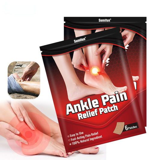 3 Packs, Ankle Pain Relief Patch (6pcs/bag)*3 脚踝止痛贴户外运动必备膏药贴