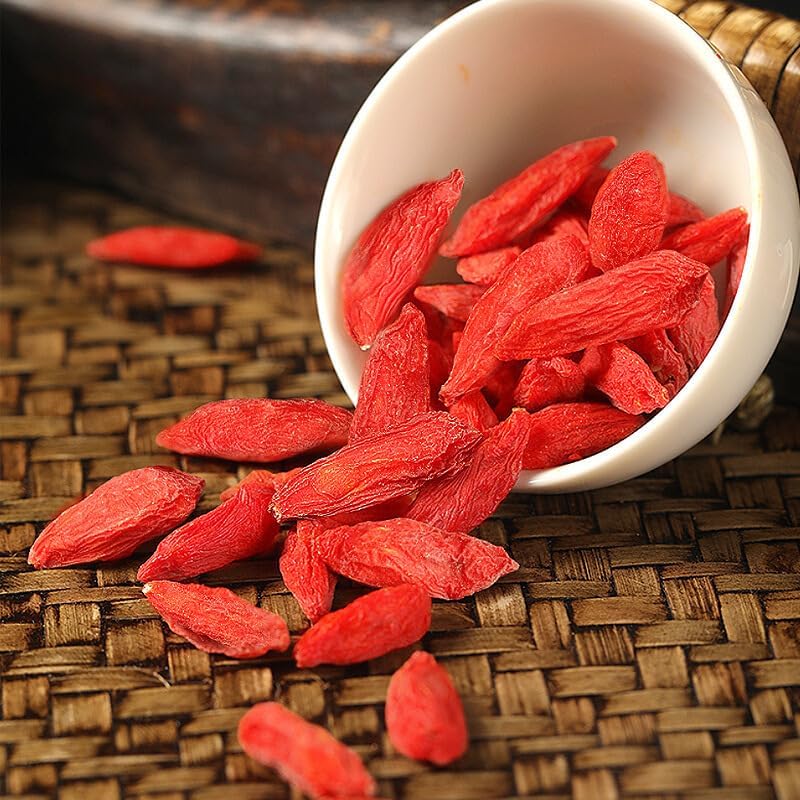 250g/can of Goji Berries, Natural Green Food Without Additives Ningxia Goji Berries, Dried Goji Berries Herbal Tea 枸杞250g