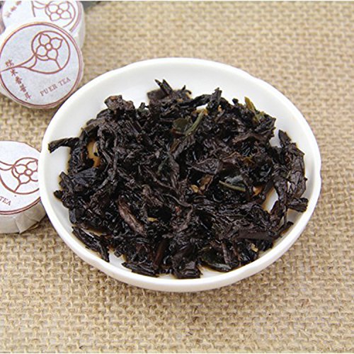 Yunnan Glutinous Rice Fragrance Puerh Tuo Tea 500g Mini Small Puerh Puerh Ripe Tea Glutinous Fragrance Puerh Tea Cooked Tea 云南糯米香普洱小沱茶 迷你小普洱 普洱熟茶 500g糯香普洱茶