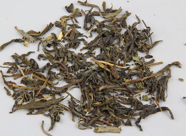 Natural and Additive-free Yunnan Pu'er Tea Green Tea 500g(100g*5 Bags) Green Tea Loose Tea Xishuangbanna Glutinous Scented Tea 糯米香茶 云南普洱茶 绿茶 生茶 散茶 西双版纳 糯米香 茶叶