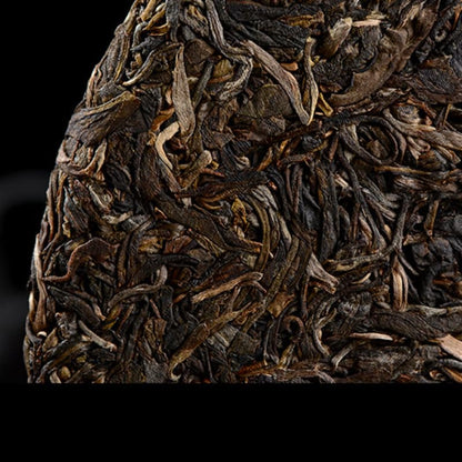 Natural and Additive-free Puerh Tea 357g Zodiac Memorial Cake Raw Tea Yunnan Qizi Cake Tea Menghai Big Tree Tea Green Tea 普洱茶生肖纪念饼 357g生茶云南七子饼茶 勐海大树茶