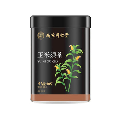 Natural Without Additives 10g / 0.35oz Yu Mi Xu Chinese Natural Corn Stigma Dried Corn Silk Tea Corn Stigma Chinese Herbal tea 南京同仁堂玉米须10克