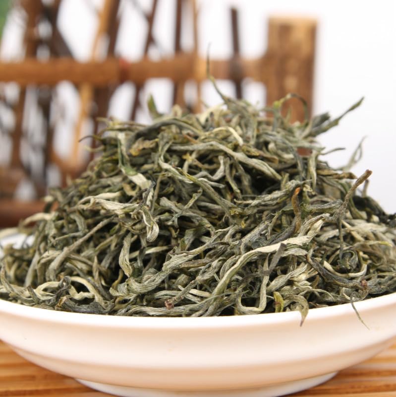 Yunnan Green Tea Pre-ming Spring Tea Yunnan Mao Jian Green Tea Loose 500g Healthy and Delicious Chinese Tea 云南绿茶明前春茶 云南银丝绿茶 毛尖 茶叶散装500克