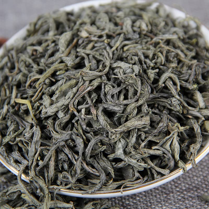 Yunnan Natural and additive-free zhengmei tea spring tea leaves Loose Yunwu steamed green tea 500g Loose Leaf Tea 云南蒸酶茶 2023新茶春茶叶散装高山云雾 蒸青绿茶500克