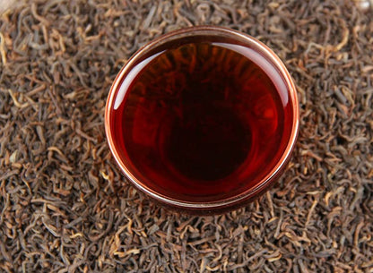 Natural and Additive-free Puerh Tea Palace Puerh Chen Xiang Palace No.2 Loose Tea 500g Puerh Ripe Tea Fermented Loose Yunnan Black Tea 普洱茶 宫廷普洱500g陈香宫廷 2号 散茶 普洱熟茶