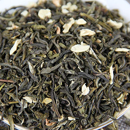 Natural and Additive-free Herbal Tea Jasmine Tea Jasmine Green Tea Strong 500g Chinese Green Tea Loose tea 花草茶 茉莉花茶 茉莉银毫 绿茶银丝浓香型500g