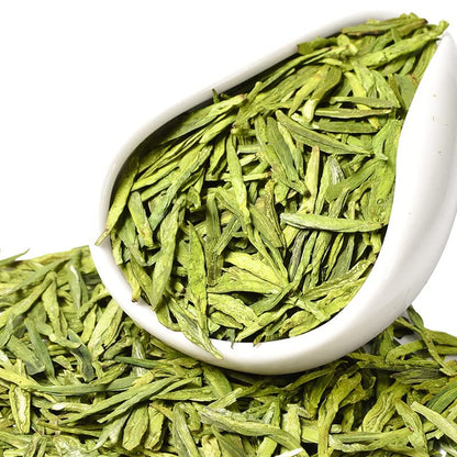 From China's origin Before the rain Longjing Tea West Lake Green Tea Bulk Tea 250g Fresh taste Natural Chinese Tea 龙井茶叶正宗雨前龙井茶新茶豆香西湖绿茶散装茶