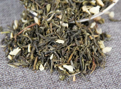 Natural and Additive-free Herbal Tea Jasmine Tea Jasmine Green Tea Strong 500g Chinese Green Tea Loose tea 花草茶 茉莉花茶 茉莉银毫 绿茶银丝浓香型500g