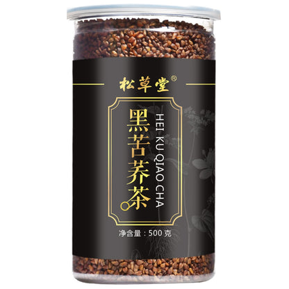 Black Buckwheat 500g Buckwheat Tea Buckwheat Tea Buckwheat Tea Suitable for Hotels, Restaurants and Family Tea 苦荞茶 荞麦茶 500g罐装