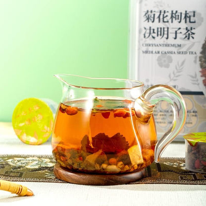 Goji Berries Cassia Tea 15 Cans/box Small Cans of Health Tea 300g (10.58oz) Combination Chinese Herbal Tea 枸杞决明子茶批发 15罐/盒小罐养生茶