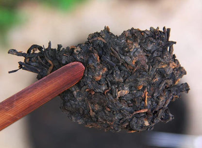 Premium Yunnan Puerh Tea Leaves Ripe Tea 357g/12.59oz Qizi Tea Cake Ancient Tree Tea Rich and Aromatic Black Tea from China 云南普洱茶叶熟茶357克七子茶饼古树茶