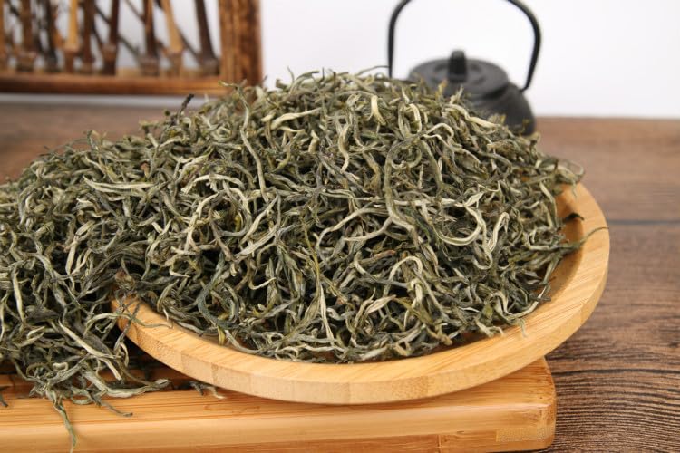 Yunnan Green Tea Pre-ming Spring Tea Yunnan Mao Jian Green Tea Loose 500g Healthy and Delicious Chinese Tea 云南绿茶明前春茶 云南银丝绿茶 毛尖 茶叶散装500克