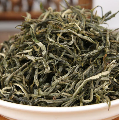 Yunnan Green Tea Pre-ming Spring Tea Yunnan Mao Jian Green Tea Loose 500g Healthy and Delicious Chinese Tea 云南绿茶明前春茶 云南银丝绿茶 毛尖 茶叶散装500克