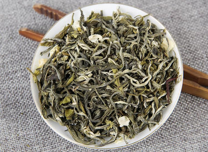 Yunnan Jasmine Tea New Tea Fragrant Jasmine Dabaihao Green Tea 500g Sweet, Smooth and Refreshing, with A Strong Floral Flavour 云南茉莉花茶叶2023新茶浓香茉莉大白毫绿茶 500g散装